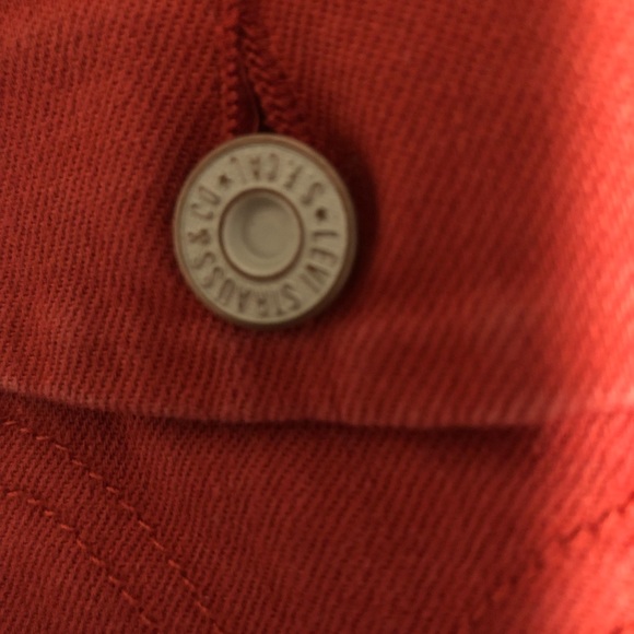 SOLD Levis women’s mid rise skinny rust color 8M - Picture 15 of 15